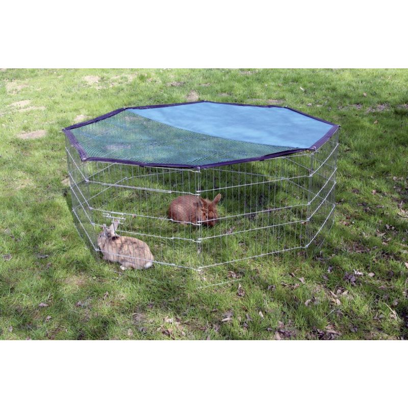 RECINTO DA ESTERNO PER CONIGLI CON BARRIERE ANTI-FUGA 220 X 115 X 75 CM in  Conigliere e gabbie per conigli e criceti da Agri Zoo, Zootecnica e Tutto  per il Cavallo