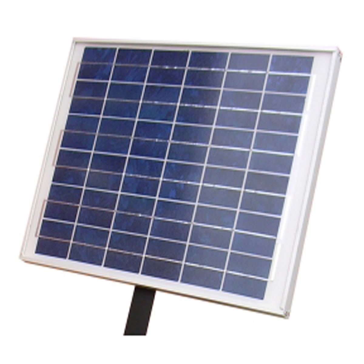 PANNELLO SOLARE 50 Watt completo di supporto, collegamenti e