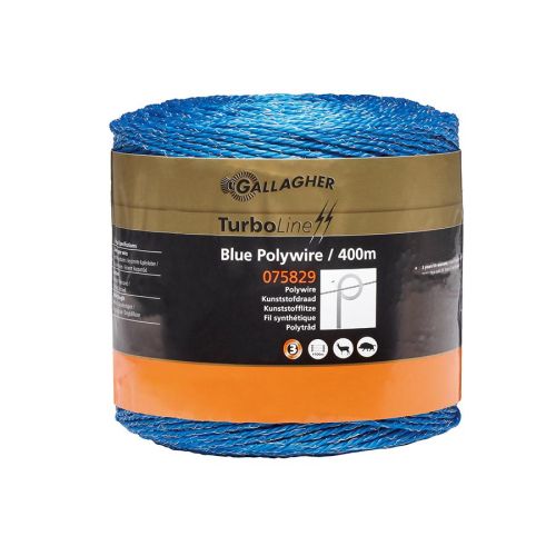 FILO PER RECINZIONI ELETTRICHE POLYWIRE COLORE BLU DA 400 MT.