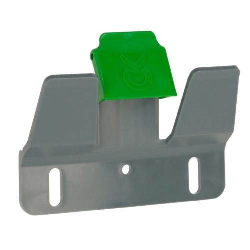 FISSAGGIO BUCKET GUARD CON PIASTRA DI SOSPENSIONE  PER SECCHIO ALLATTAMENTO VITELLI