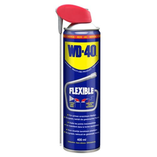 SPRAY MULTIFUNZIONE WD 40, 400 ML CON TUBO METALLICO PIEGHEVOLE