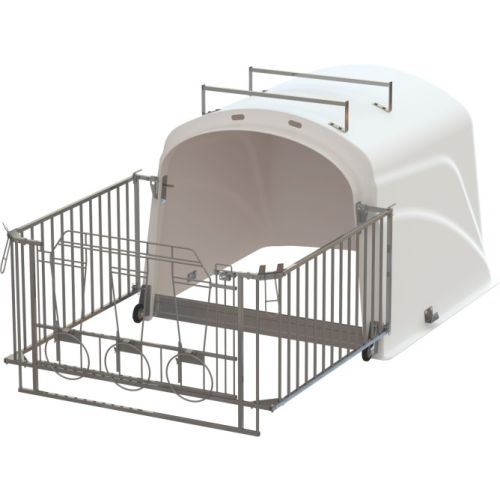 CASETTA PER VITELLI CALFHOUSE PREMIUM DUO SENZA RECINTO