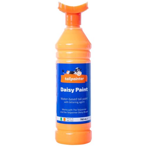 COLORE ARANCIONE PER L'IDENTIFICAZIONE DELL' ESTRO CON SPAZZOLA DAISY PAINT 750ML