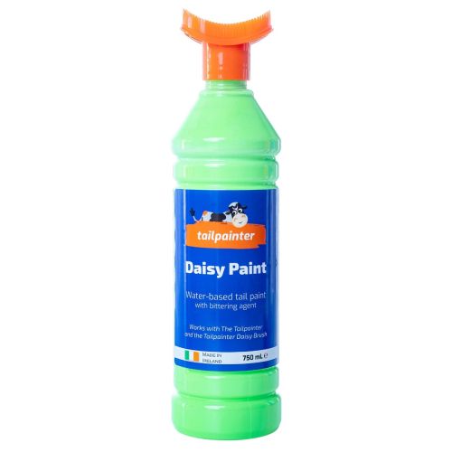 COLORE VERDE PER L'IDENTIFICAZIONE DELL' ESTRO CON SPAZZOLA DAISY PAINT 750ML