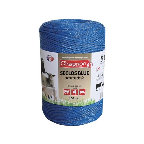 FILO ELETTRICO SECLOS BLUE DA 400 MT.