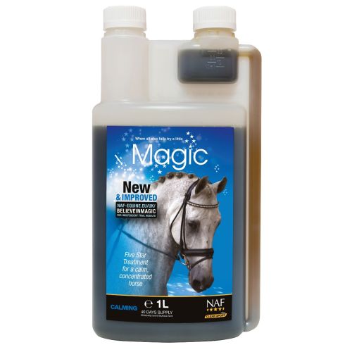 NAF LIQUID MAGIC 1 L INTEGRATORE CALMANTE E RILASSANTE PER CAVALLI