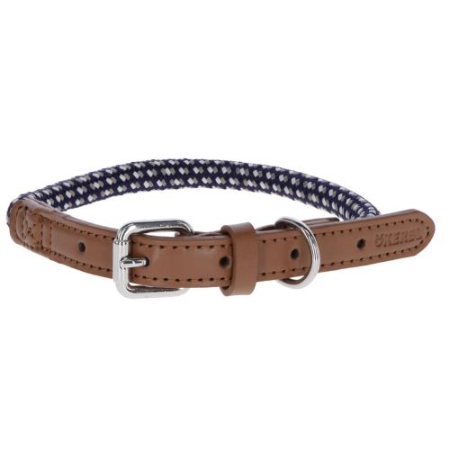 COLLARE PER CANI PHOENIX MARRONE E BLU 45-65 CM