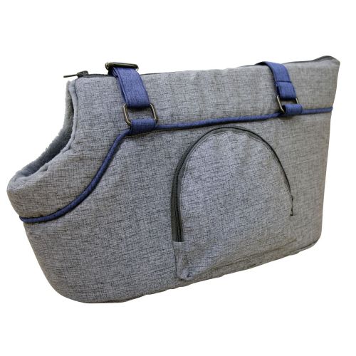 BORSA PER CANI MARIE IN MATERIALE RECICLATO 46X23X25CM