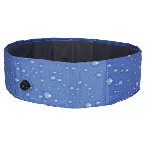 PISCINA PER CANI BUBBLE DIAM. 120CM CAPACITA' 340 LT BLU