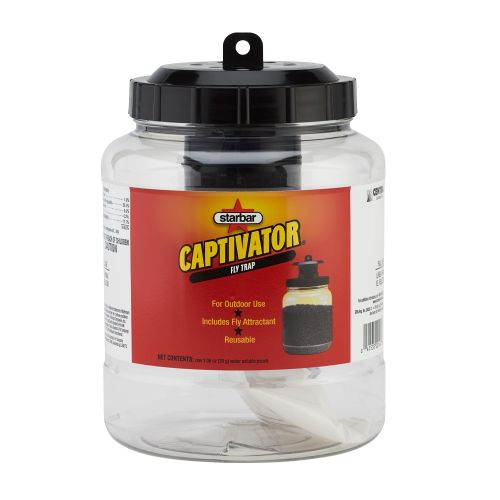 TRAPPOLA PER MOSCHE CAPTIVATOR FLY TRAP CON ATTRATTIVO