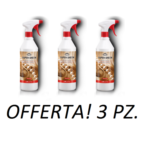 VEREDUS CONFEZIONE RISPARMIO 3 PZ SUPER SHEEN 1L