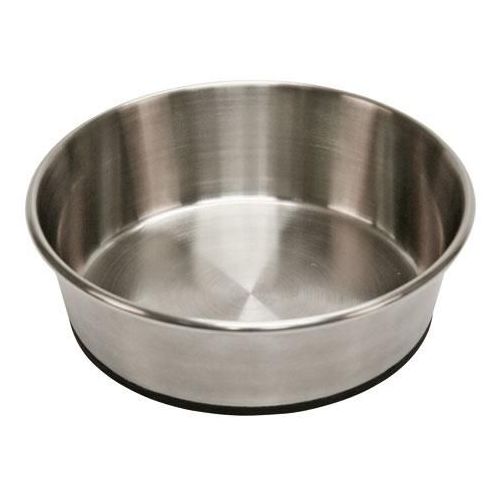 CIOTOLA PER CANI E GATTI IN ACCIAIO INOX CON FONDO ANTISCIVOLO, 425 ML