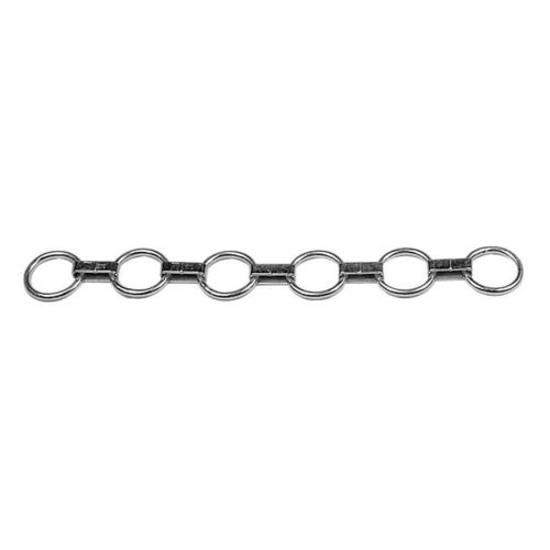 COLLARE A MAGLIA PIATTA, BESTIAME GIOVANI, 6 ANELLI 8 MM X 50 MM