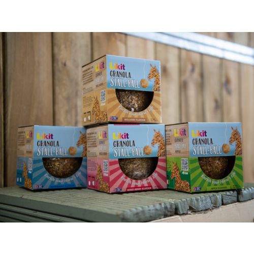 LIKIT GRANOLA BALL 1.6KG GUSTI ASSORTITI MELA, MELASSA