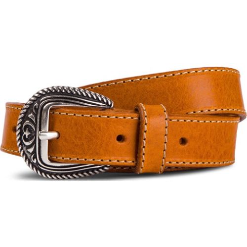 CINTURA WRANGLER IN PELLE DESERT BELT COGNAC