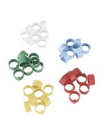 CLIP DI PLASTICA 8 MM, COLORE MISTO