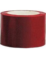 NASTRO ADESIVO ROSSO mt.33x0,075 per fasce colorate su barriere