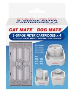 FILTRO DI RICAMBIO A 3 STADI PER CATMATE E DOGMATE CONF. 4PZ