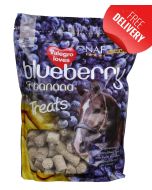 NAF TREATS BLUEBERRY E BANANA BISCOTTI NATURALI AL MIRTILLO E BANANA CON VALEGRO 1KG