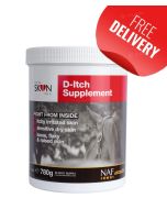 NAF LOVETHESKINHE'SIN D-ITCH SUPPLEMENT 0,780KG PER DERMATITE ESTIVA