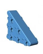 MULTIBLOCCO GRANDE IN PE BLU cm.100 X 83 X 43.