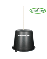 STICKY TRAP SECCHIO NERO 12L PER TRAPPOLA ANTIMOSCHE E TAFANI