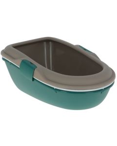 TOILETTE PER GATTI FURBA 59*39*22 MARRONE E VERDE