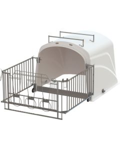 CASETTA PER VITELLI CALFHOUSE PREMIUM DUO CON RECINTO