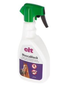 SPRAY ANTIMOSCHE MUSCABLOCK CON SPRUZZINO 1000 ML