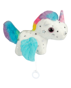 UNICORNO MINI PELUCHE COLORATO WALDHAUSEN