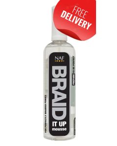 NAF BRAID IT UP MOUSSE PER INTRECCIARE CRINIERA O CODA 500 ML