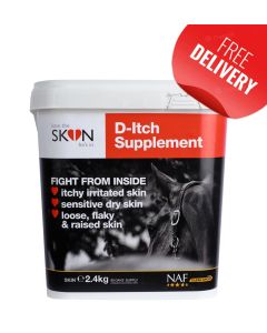 NAF LOVETHESKINHE'SIN D-ITCH SUPPLEMENT 2,4 KG. INTEGRATORE PER DERMATITE ESTIVA