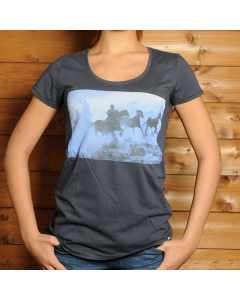 T-SHIRT DONNA WRANGLER MELISSA MEZZA MANICA