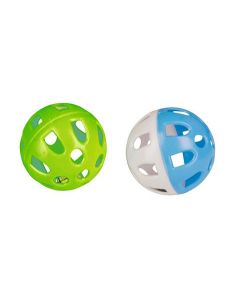 PALLINE IN PLASTICA DIAMETRO 5 CM CONFEZIONE DA 2 PZ