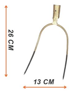 FORCA 2 DENTI E GIUNTO 26 CM LUNGHEZZA