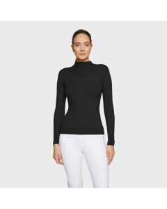 SAMSHIELD PULLOVER BLACK GOLD LUREX