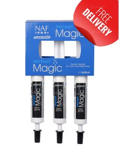 NAF INSTANT MAGIC 3 X 30 ML INTEGRATORE CALMANTE E RILASSANTE PER CAVALLI IN SIRINGA ISTANTANEO