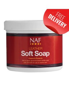 NAF LEATHER SOFT SOAP 450G SAPONE PER CUOIO ALLA GLICERINA