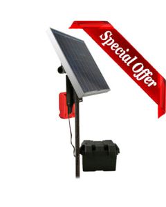 PANNELLO SOLARE SPEEDRITE 12V/30WAT completo di supporto